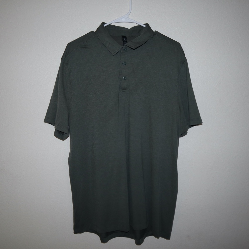 lululemon athletica Dark Green Polo Shirt